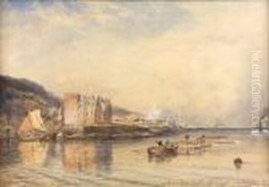 Newark Castle, Port Glasgow by Samuel Bough