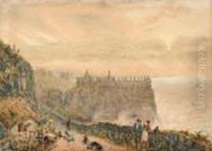 Dunluce Castle, County Antrim by Samuel Bough