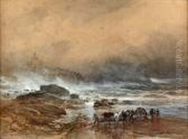 Storm At St Monan's, Fife - view 1