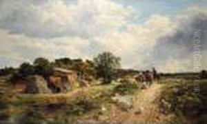 A Gaggle Of Geese by Samuel Bough