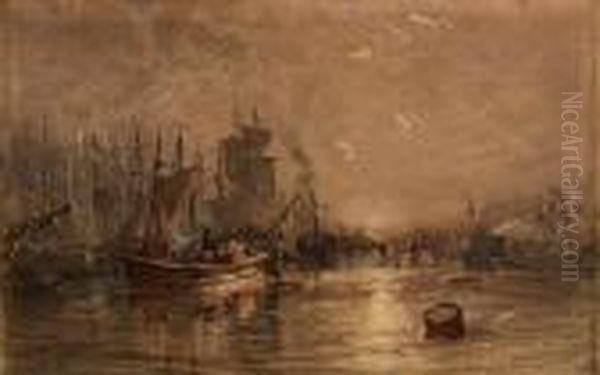 The Clyde At Glasgow - view 1