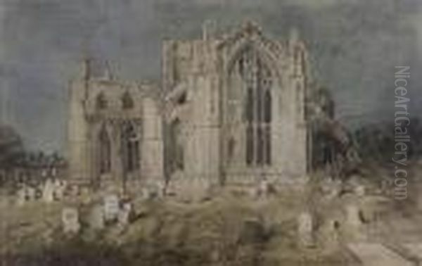 Melrose Abbey - view 1