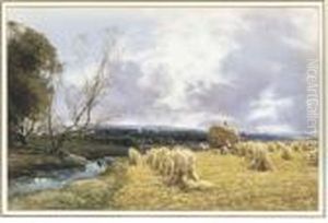 A Meadow Brook, Pencaitland by Samuel Bough