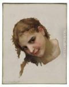 Head Study For Le Gue by William-Adolphe Bouguereau
