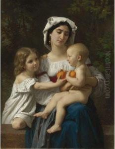 Les Oranges by William-Adolphe Bouguereau
