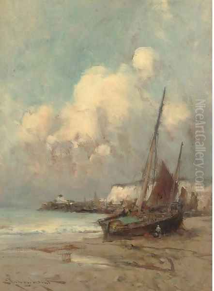 On the coast, Normandy - view 1