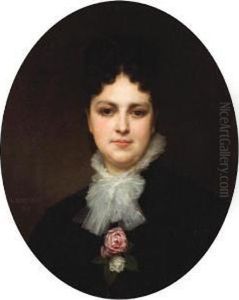 A Portrait Of Mrs. Addison Head by William-Adolphe Bouguereau