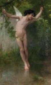 Amour Voltigeant Sur Les Eaux