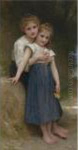 Les Deux Soeurs by William-Adolphe Bouguereau