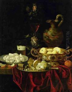 Still Life 3 by Johann Georg (also Hintz, Hainz, Heintz) Hinz