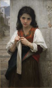 Tricoteuse by William-Adolphe Bouguereau