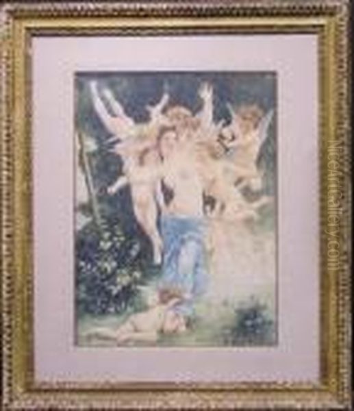 Venus Surrounded By Cupids
Bears Signature - view 1