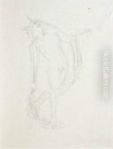 Danseur Au Voile by Emile-Antoine Bourdelle