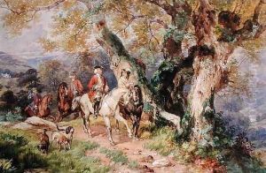 18th Century Figures in a Landscape 18th Century Figures in a Landscape