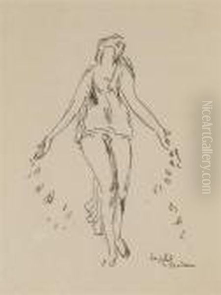 Fernand. Isadora Duncan - view 1