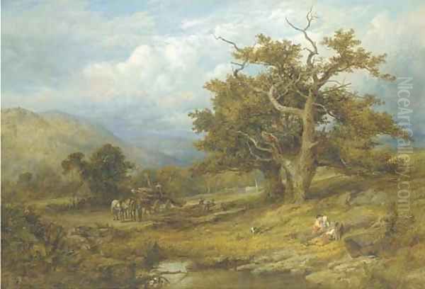 The logging wagon - view 1