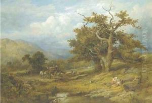 The logging wagon by Henry James G. Holding