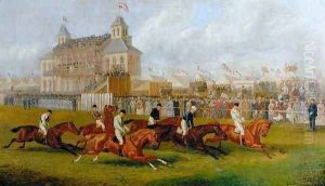 A Horse Race in Victoria Park