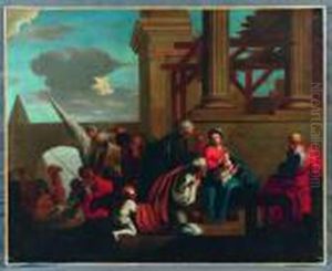 L'adoration Des Mages by Sebastian Bourdon
