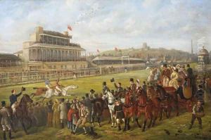 A Day at the Races by Edward Benjamin Herberte