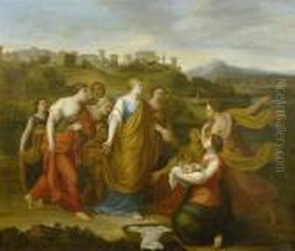 The Finding Of The Infant Moses - view 1