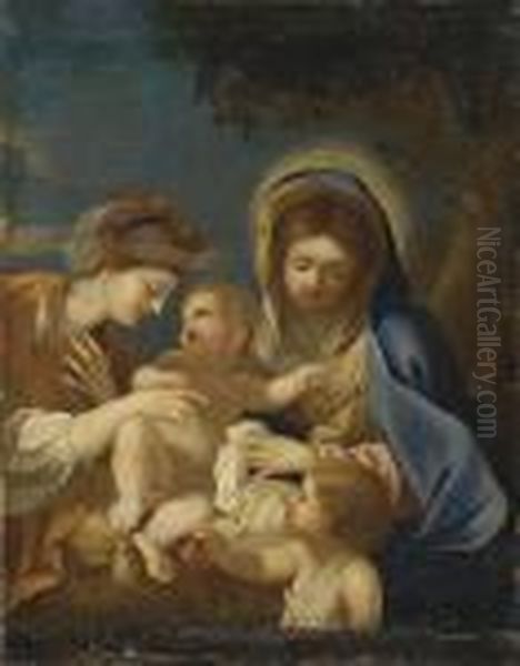 The Mystic Marriage Of Saint Catherine With The Infant Saint Johnthe Baptist - view 1