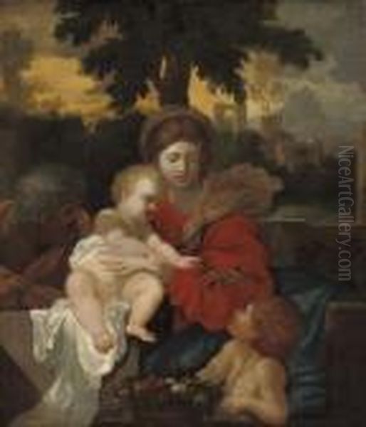 The Holy Family With The Infant Saint John The Baptist - view 1