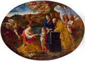 Lo Sposalizio Mistico Di Gesu Bambino Con Santa Caterina