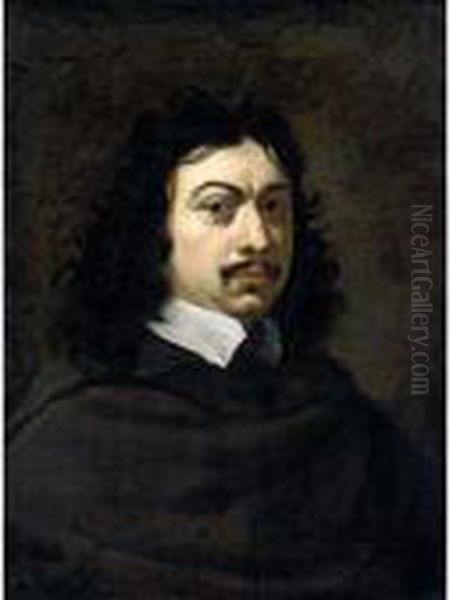 Portrait Of A Gentleman, Half Length, Wearing Black With A White Ruff - view 1
