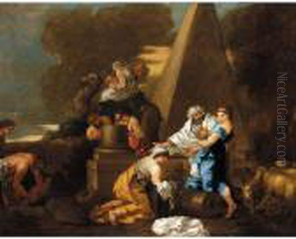 Jacob Burying The Idols - view 1