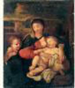 La Vierge A L'enfant Endormi