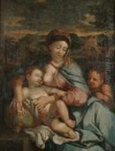 The Madonna And Child With The Infant Saint John The Baptist The Madonna And Child With The Infant Saint John The Baptist