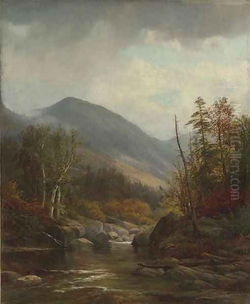 Autumn Landscape with River 2 - view 1