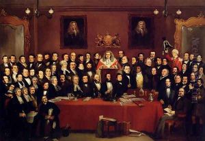 The Judge And Jury Society In The Cider Cellar