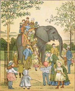 Zoological Garden from London Town by Crane, T. (1808-59) and Houghton, E.