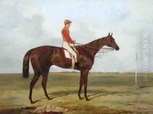 A Portrait of The Cossack by Harry Hall