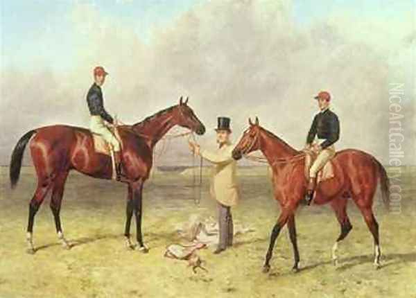L to R Lord Lyon Winner of the Derby - view 1