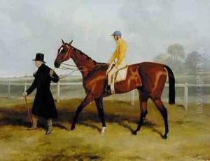 Sir Tatton Sykes 1772-1863 Leading in the Horse Sir Tatton Sykes by Harry Hall