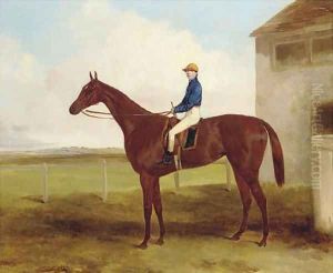 Dacia, winner of the Cambridgeshire, 1848, with George Brown up