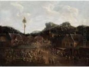 Bauernfest Mit Reicherfigurenstaffage