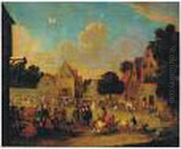 View Of A Market - view 1