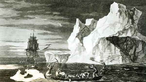 The Ice Islands on the 9th January 1773 - view 1