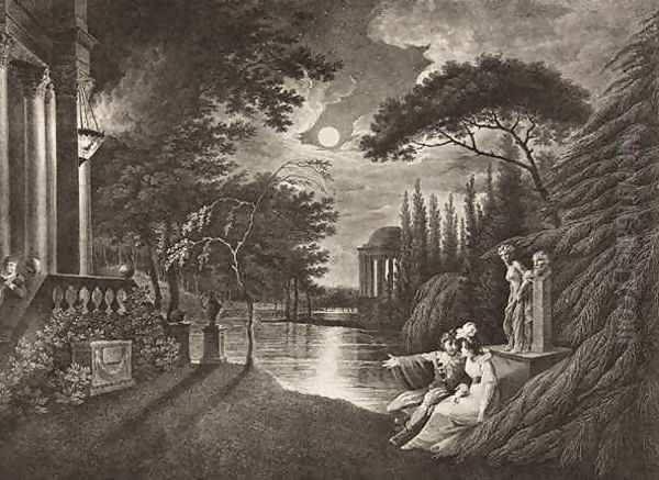 Belmont Avenue to Portias House Act IIV Scene I from The Merchant of Venice - view 1