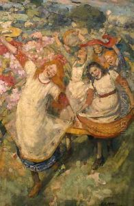 The Dance of Spring by Edward Atkinson Hornel