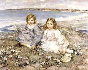 The Daughters of Bertram Roberts by Edward Atkinson Hornel