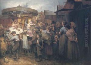 The Village Carnival by Robert Gemmell Hutchison