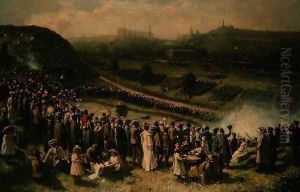 The Scottish Volunteer Force Review Edinburgh by Robert Gemmell Hutchison