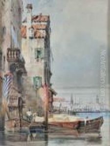 Gondole A Venise by Thomas Shotter Boys