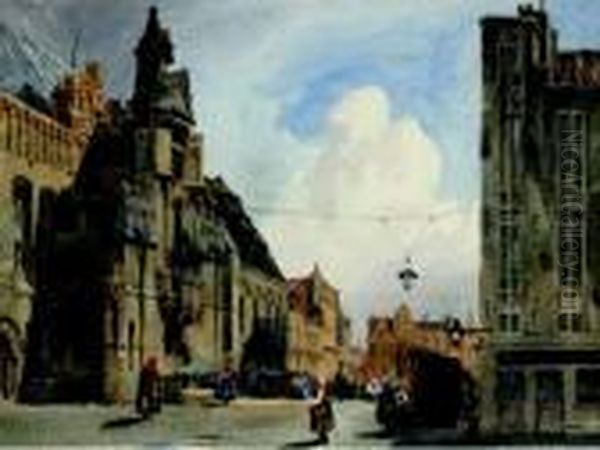Vue Animee De L'hotel De Ville De Saint Omer - view 1