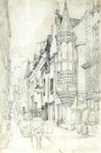 Rue Bailleul, Paris by Thomas Shotter Boys